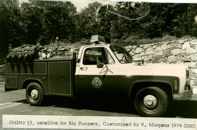 1974 GMC Utility 13 before being refurbished by R. Morgans